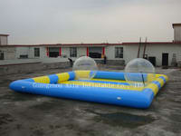 Multi-colors Inflatable Pool for water ball Sports Center