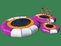 Inflatable Water Trampoline Combo