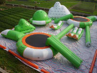 Aqua Green Standard Inflatable Water Trampoline Park