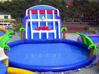 CE Certification Inflatable Water Park with Octopus Slide