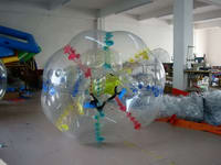 Colors Dots Bubble Soccer Inflatable Bumper Balls for Wholesale