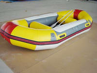 Hot Sales 2 Seats Inflatable Rafting Boats with air deck floor