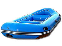 Hot Sales 2 Seats Inflatable Rafting Boat with air deck floor