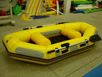 New Design Yellow and Gray Inflatable Rafting Boat for Sale
