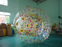 Commercial Grade Dia 3m Color Dots Zorb ball for Adults