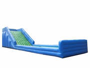Light Blue Color Inflatable Zorb Ball Slide