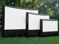 Commercial 16x9 Screen Inflatable Movie Screen for Sale