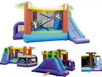 Inflatable Water Slide Combo Moonwalk House For Children