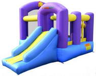 EN14960 Jump n Slide Dry Bouncer for kids
