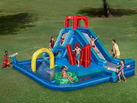 12ft small water slide with pool for children