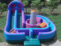 kids Inflatable Bouncer Slide Combos with climbing wall