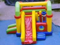 Commercial Grade Inflatable Minni Bouncy Slide For Rental