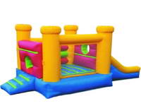 Popular small bouncer house with slide