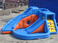 CE certificated min water slide inflatable