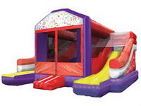 Inflatable Party House With Slide