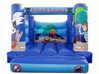 Inflatable Pirate Ship Bounce House Moonwalk