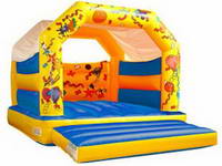 inflatable good painting and double sewing bouncer for sale