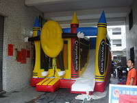 commercial hotting sale inflatable Clown Bouncer