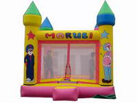 0.55mm PVC Commercial Clown Inflatable Bouncer  for Square Active, Rental Business