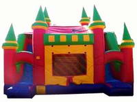 4 In 1 Slide N Slip Dip Inflatable Jumping Castle Combo