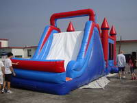 33 Foot 3 In 1 Inflatable Bounce House Slide Combo