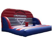 Brand New Design Inflatable Gladiator Duel with Embossed Wall with Logo