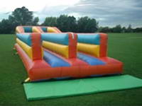 Excellent Double Lane Inflatable Bungee Run for Party Rentals