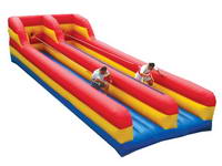 Most Popular Double Lane Inflatable Bungee Run for School Competition