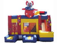 inflatable clown bouncer house