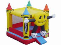 High Quality Inflatable Crayon Land Bouncer