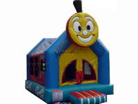 Inflatable Choo Choo bouncer castle