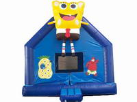 Inflatable Sponge Bob bouncer for party