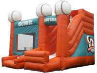 Custom Bowie Baysox Inflatable Jumping Castle for Promotions
