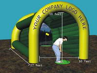 Inflatable Golf Range Sports Games