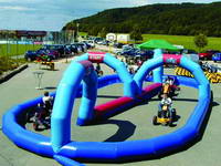 Hot Sale Inflatable Club Karts Race Track for Kids