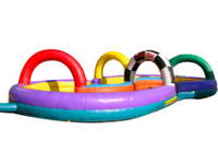 Custom Made Inflatable S Race Track for Kids