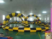 New Design Durable Inflatable Zorb Race Track for Sale