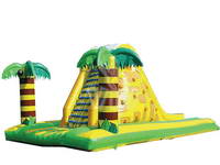 Hot Sale 2 In 1 Inflatable Rock Climbing Slide for Kids