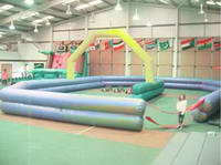 Custom Made Inflatable Club Karts Race Track for Kids