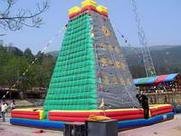 Custom Made Inflatable Rock Climbing City Wall for Sale
