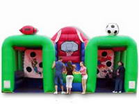 3 In 1 Inflatable Goal Sports Center Games