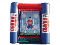 Logos Printing Inflatable Goal Kick Game