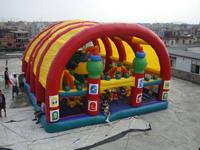 Commercial Grade Disney Inflatable Playground for Amusement Park