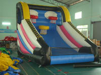 Basketball Challenge Two Lane Basketball Toss Inflatable Game