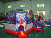 Cheerful Spider Mini Castles Inflatable Combo