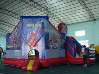 Unique Inflatable Spiderman Castle