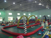 Inflatable Race Track for Amusement Park