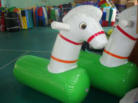 Team Games Pony Hops Inflatable Race Games