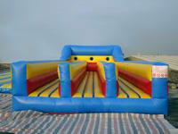 New Arrival CE Certificate Three Lane Inflatable Bungee Run for Sale