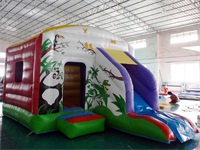 3 In 1 Jungle Bounce House Slide Combo